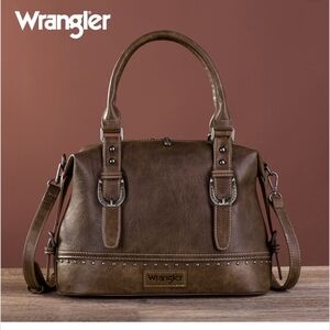Wrangler Classic Brown Satchel
